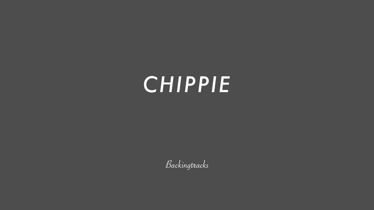 Chippie chord progression - Jazz Backing Track Play Along The Real Book