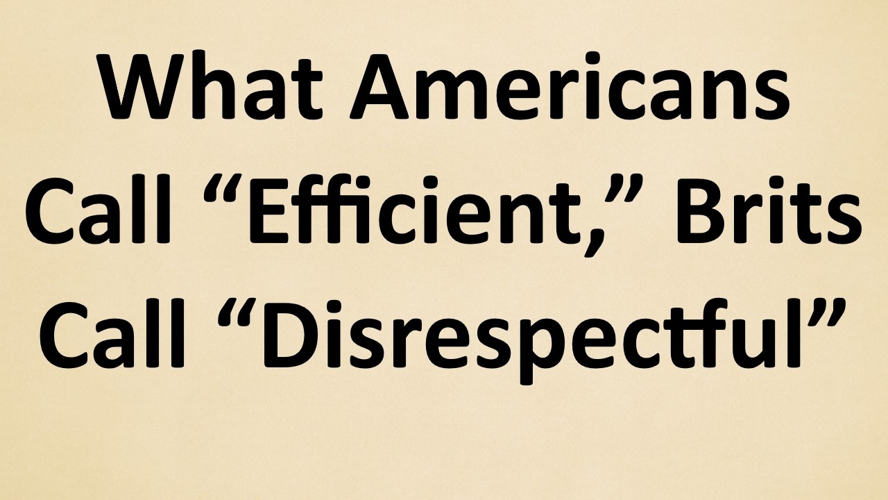 Я переехала в Великобританию по работе. Культурный шок был ужасным.