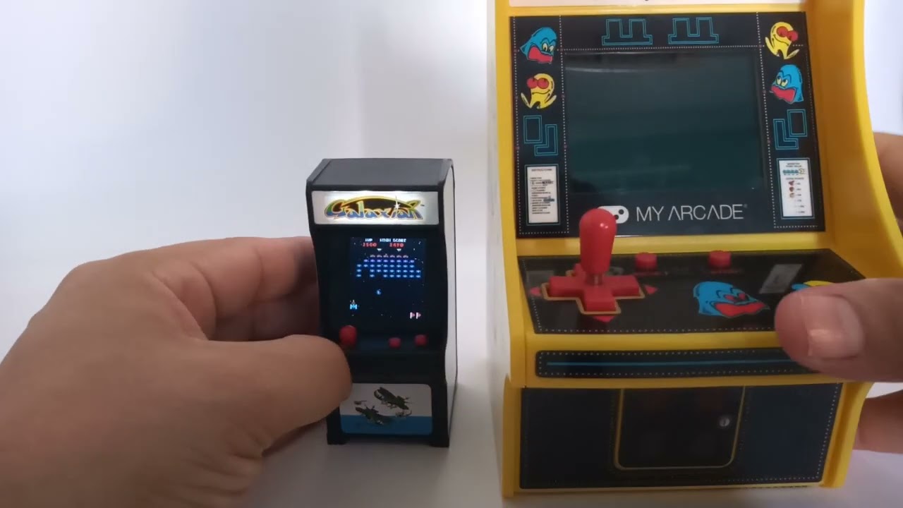 GALAXIAN - MINI FLIPERAMA TINY ARCADE - UNBOXING REVIEW