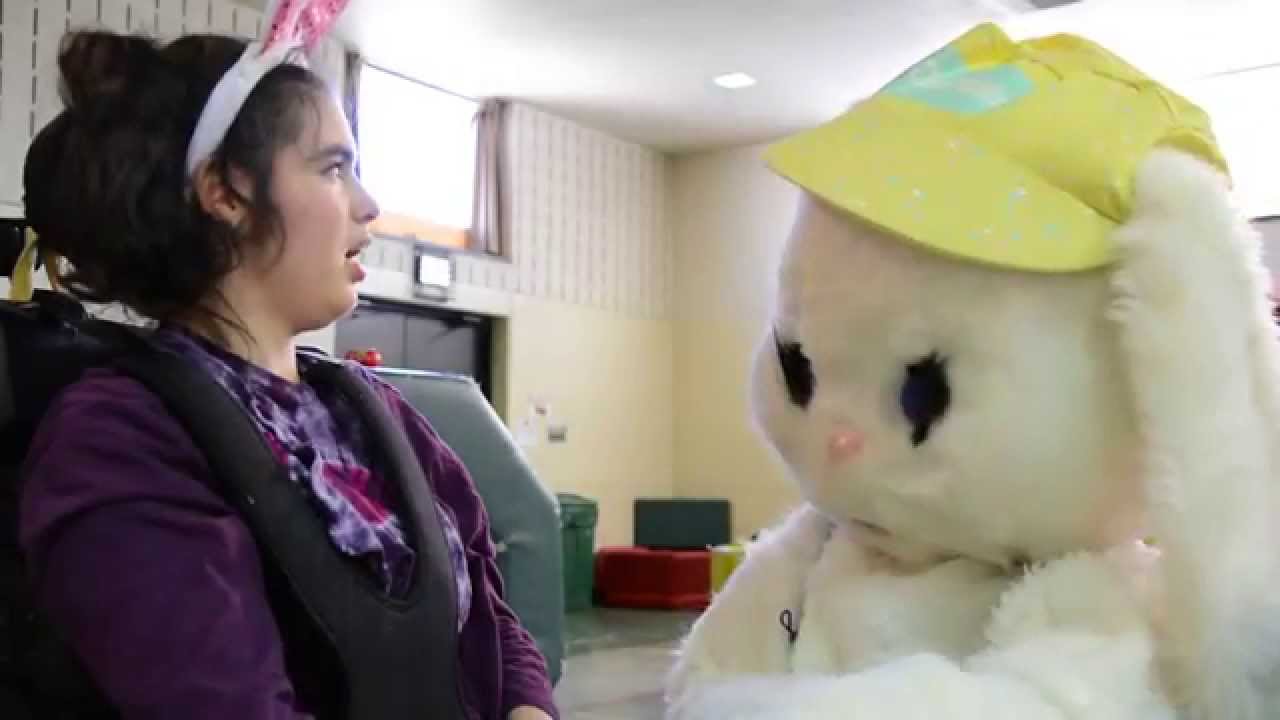Volunteer Easter bunny is a family tradition at Md. School for the Blind