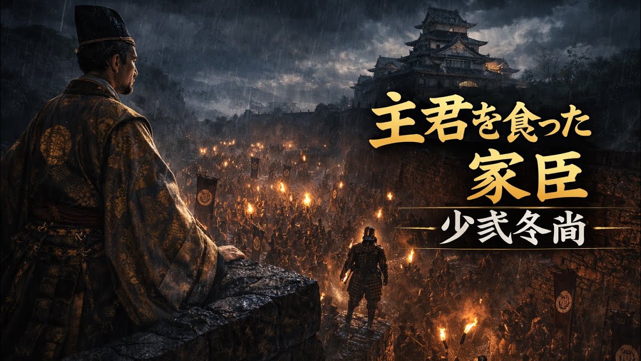 🔥【歴史ラップ】主君を食った家臣 — 少弐冬尚🔥（守護を飲み込んだ家臣）