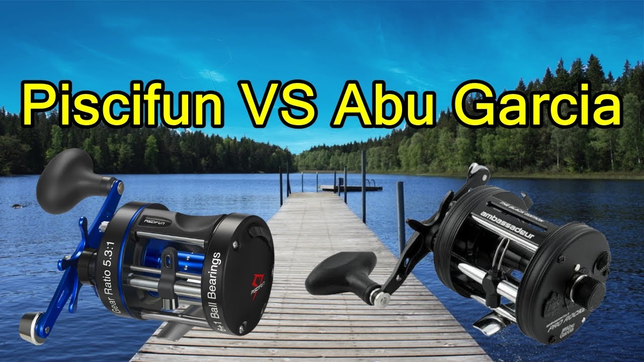 Piscifun Chaos XS Reel Review Video Vs Abu Garcia 6500 Black Pro Rocket