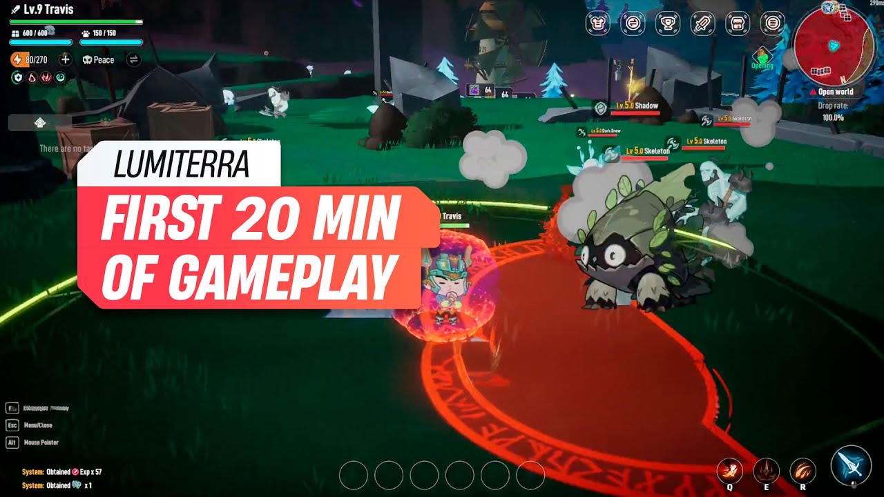 Lumiterra - 20 Min of Gameplay | Free-to-Play MMORPG