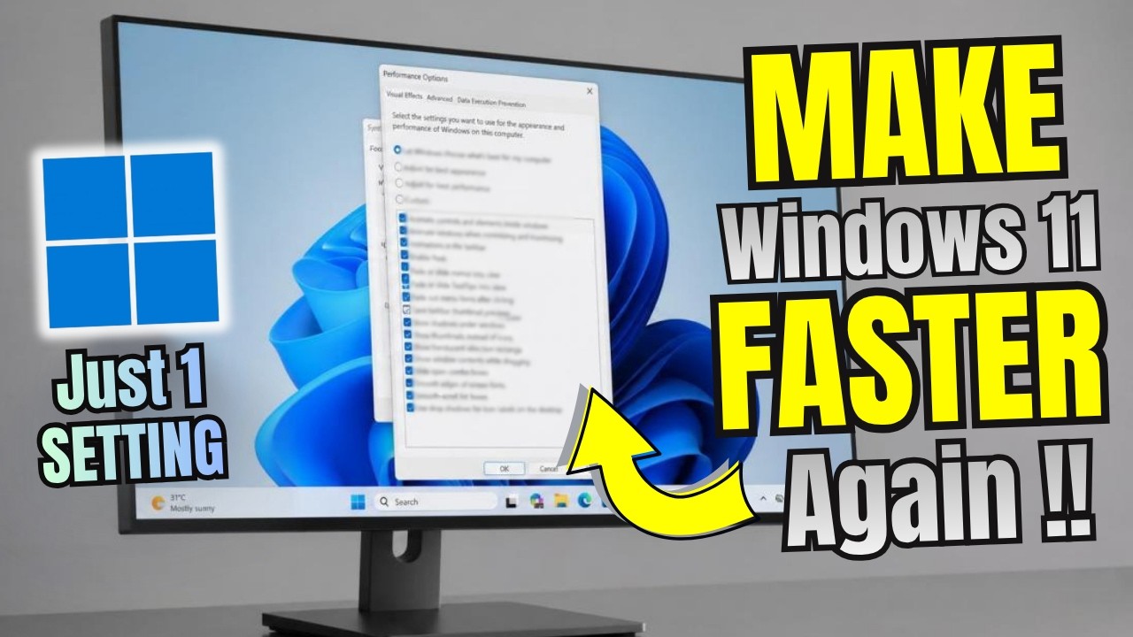 Make Windows 11 INSTANTLY Faster With This ONE Hidden Setting 🚀
