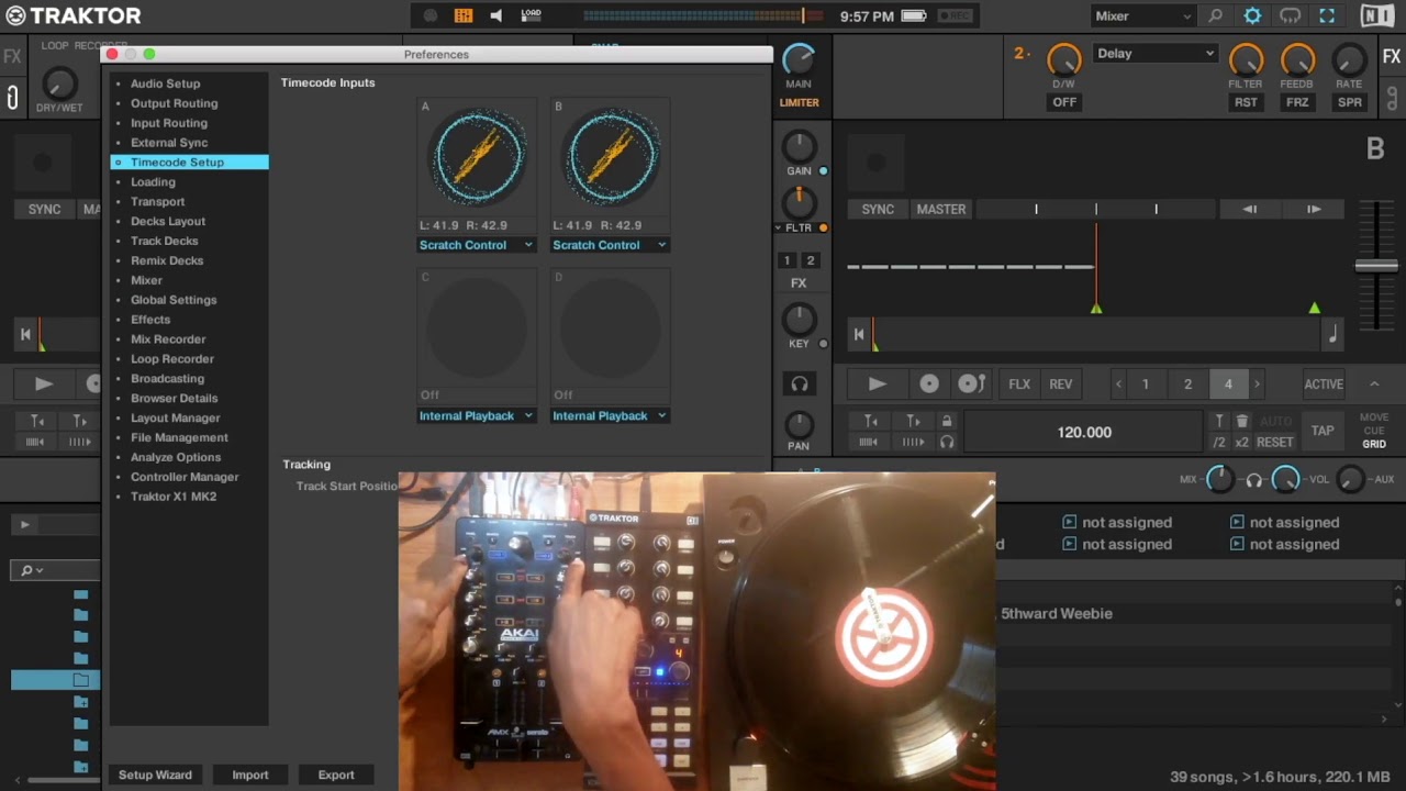 How to Use one or solo Turntable or CDJ or DVS in TRAKTOR Pro 3