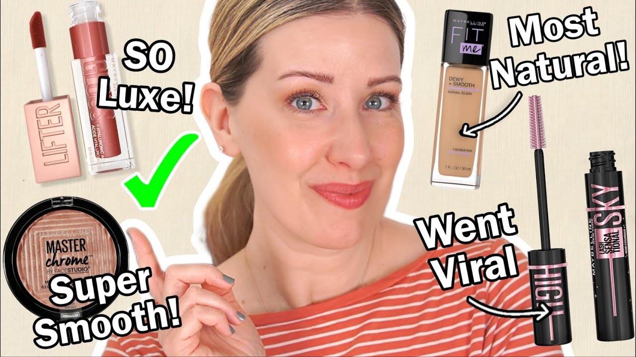 7 MAYBELLINE Products That *BEAT* Luxury Makeup