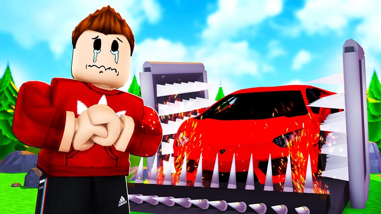 Mein 1.000.000€ AUTO wird ZERSTÖRT.. (Roblox)