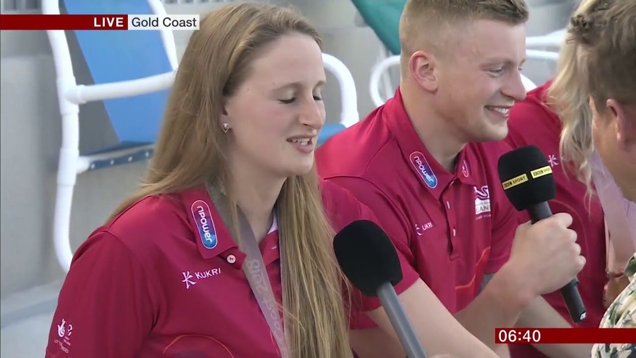 BBC Breakfast - Mike Bushell falls into pool
