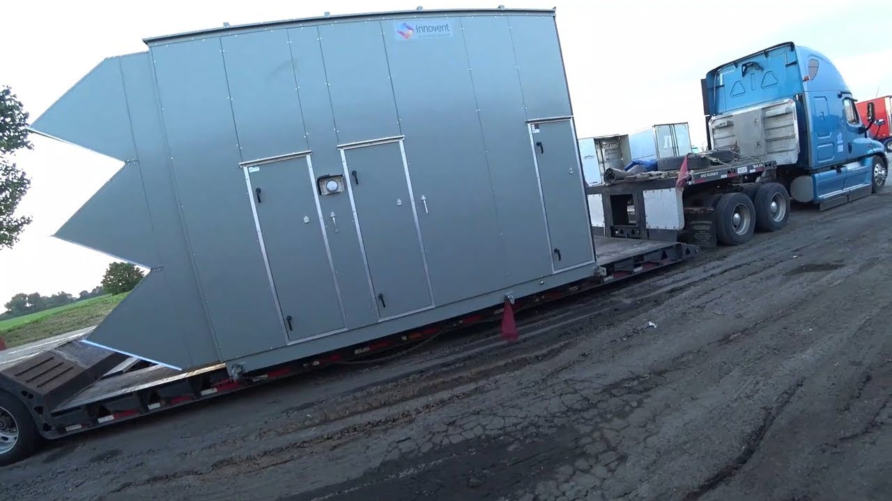 Широкий Дальнобой встреча с Davir Trucking Oversize to NY with pilot car