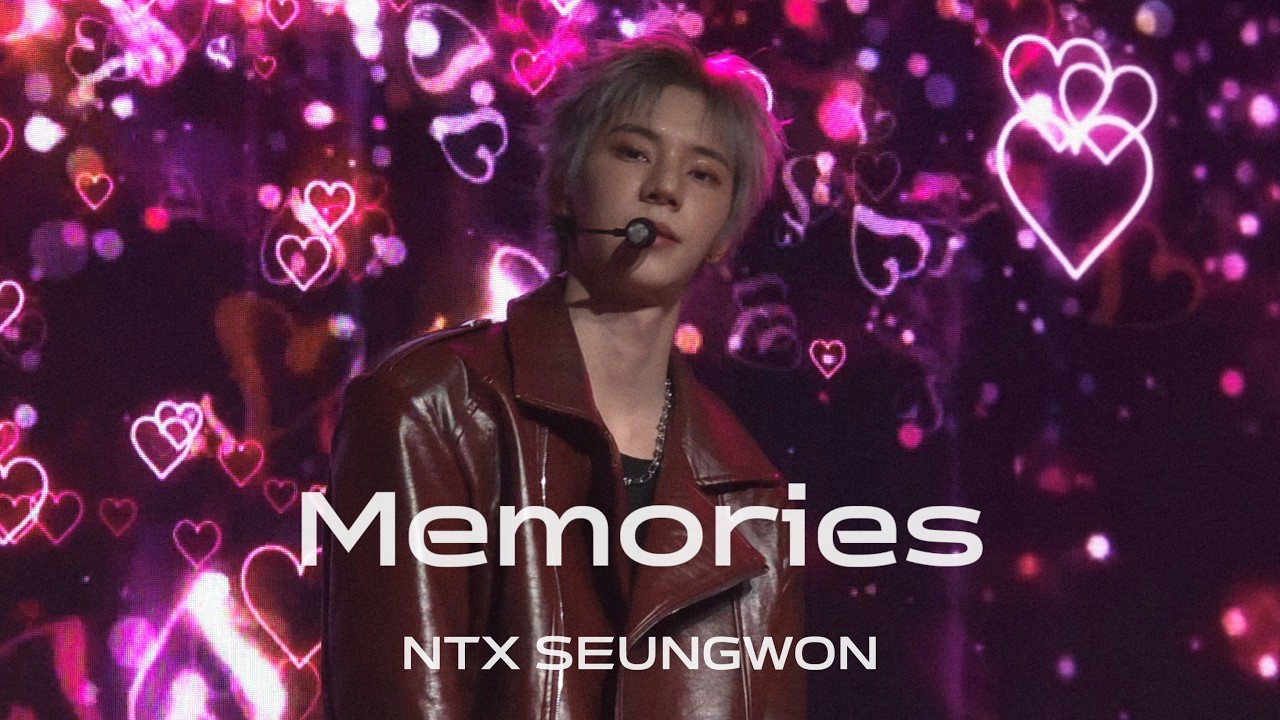 [4K] 260315 NTX SEUNGWON Memories FanCam 엔티엑스 승원 직캠 @ 2026 NTX FANS CONCERT in HONG KONG 1부