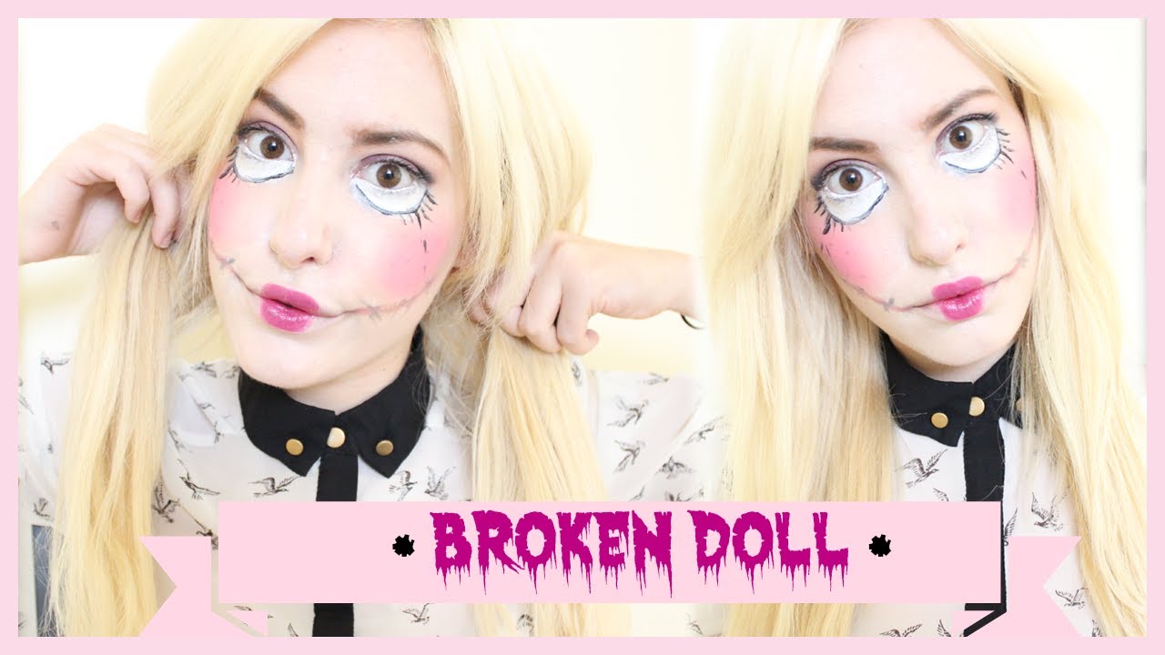 Broken Doll ♡ HALLOWEEN Makeup Tutorial | STEFY PUGLISEVICH