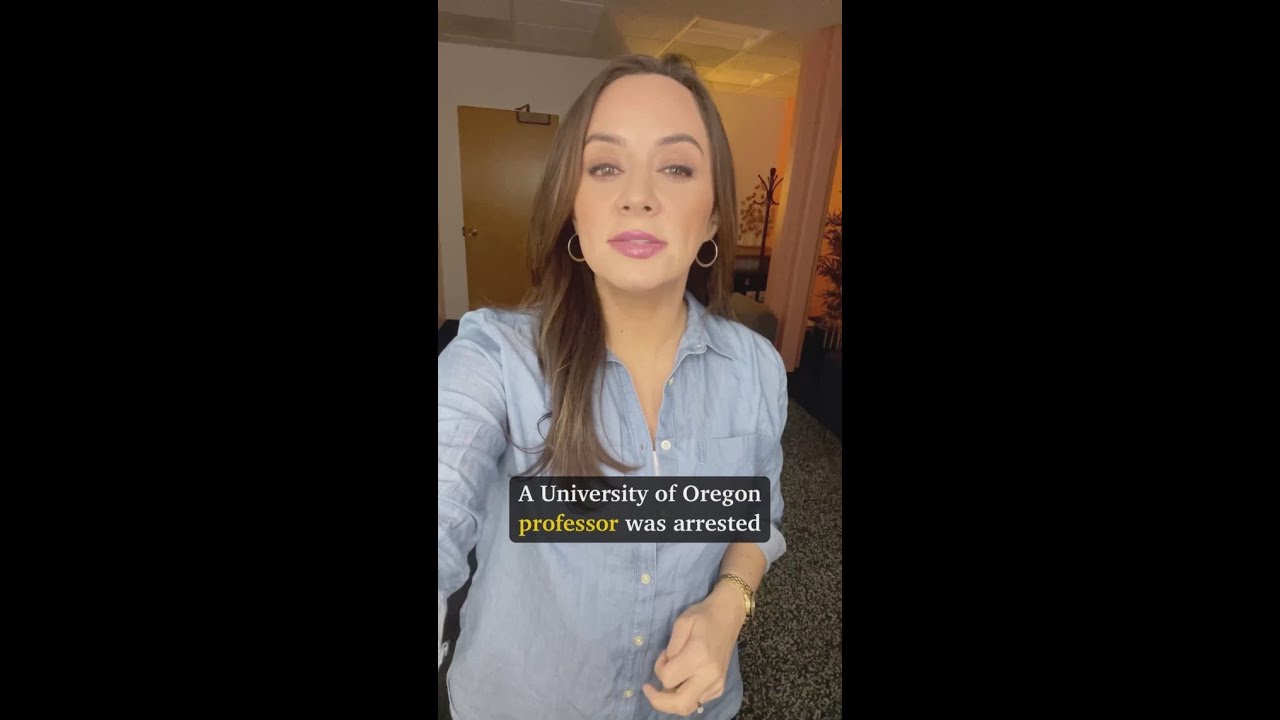 University of Oregon professor arrested