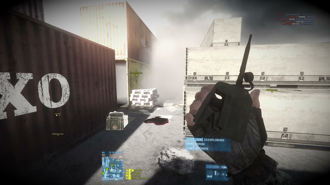 Battlefield 3 TDM CANALS RPK-74M Suppressor