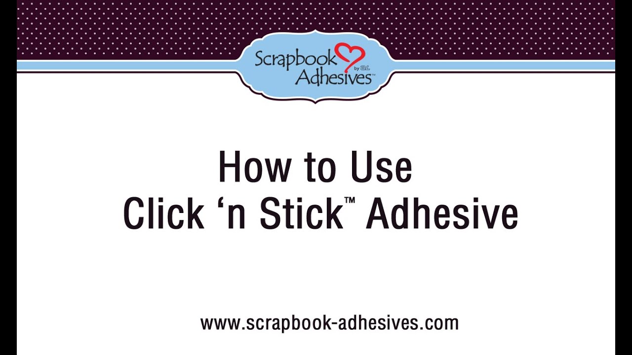 How to Use Click 'n Stick Applicator
