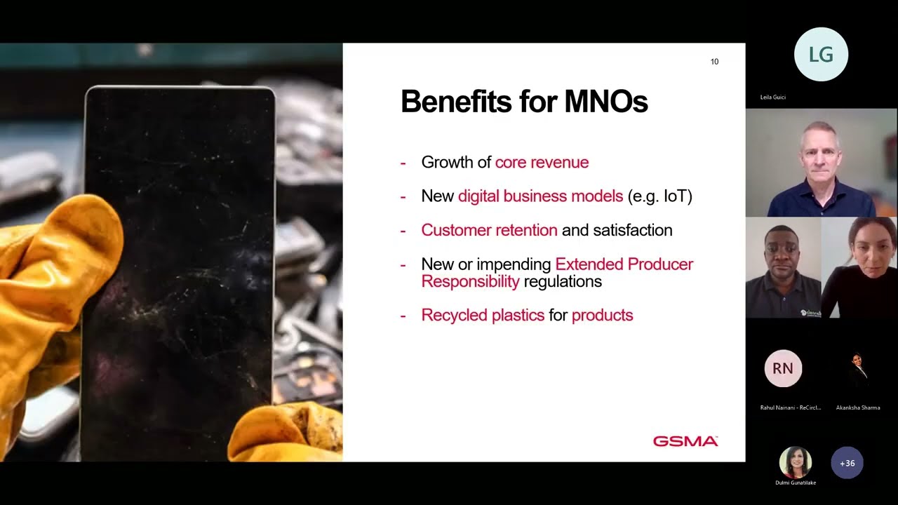 How can mobile operators and plastics organisations partner to address the plastic waste problem