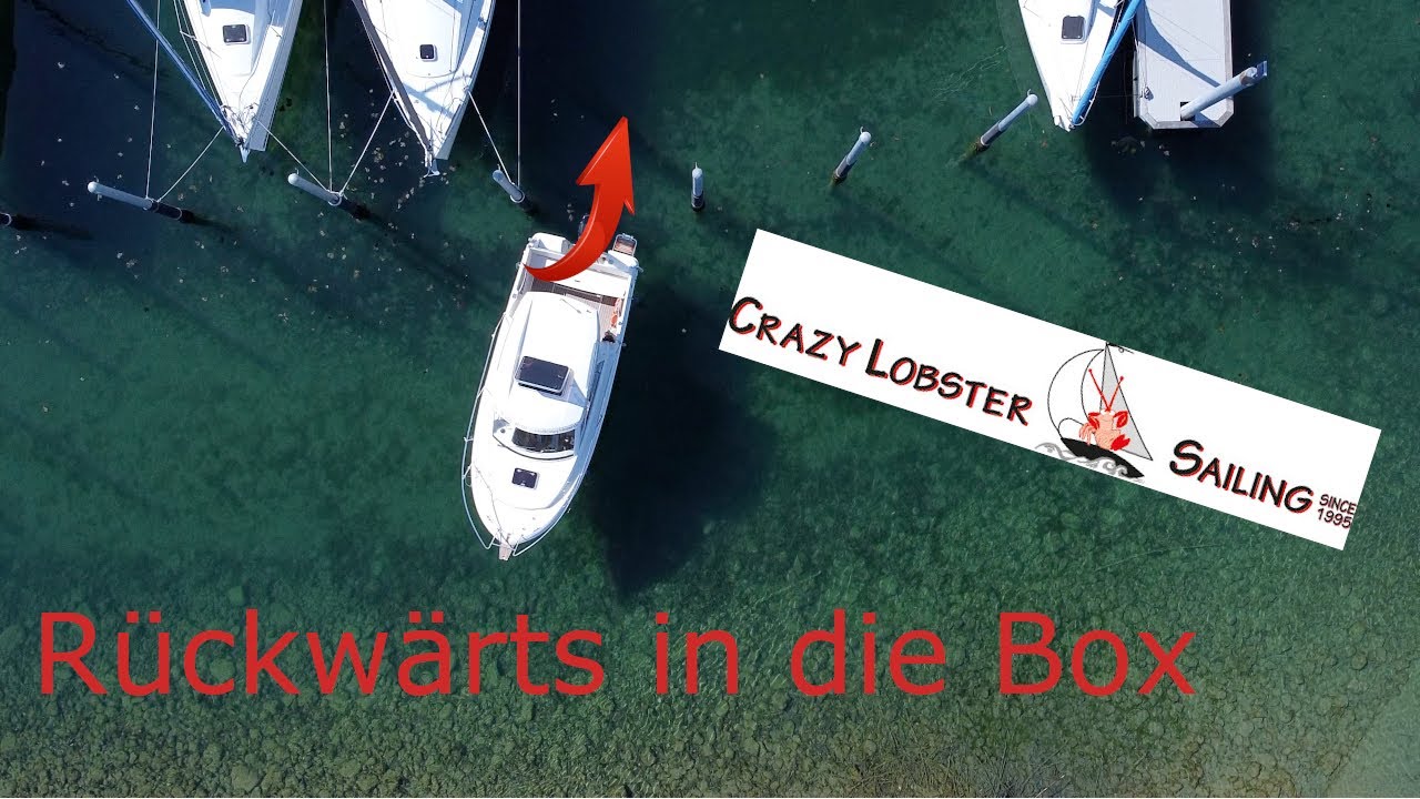 Motorboot Manöver: Rückwärts in die Box #crazylobster