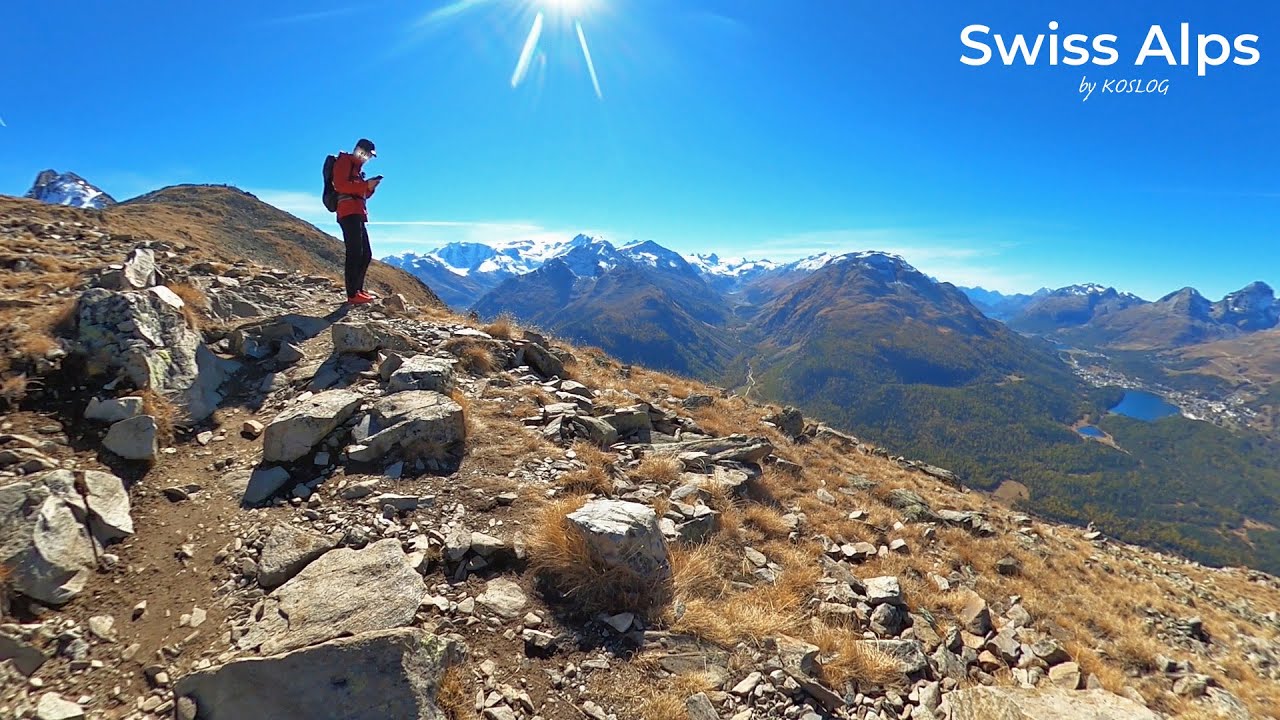 【Hiking】 Muottas Muragl to Pontresina 【Swiss Alps】