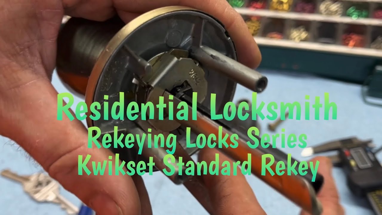 Residential Locksmith Starter 5 - Kwikset Standard Rekey