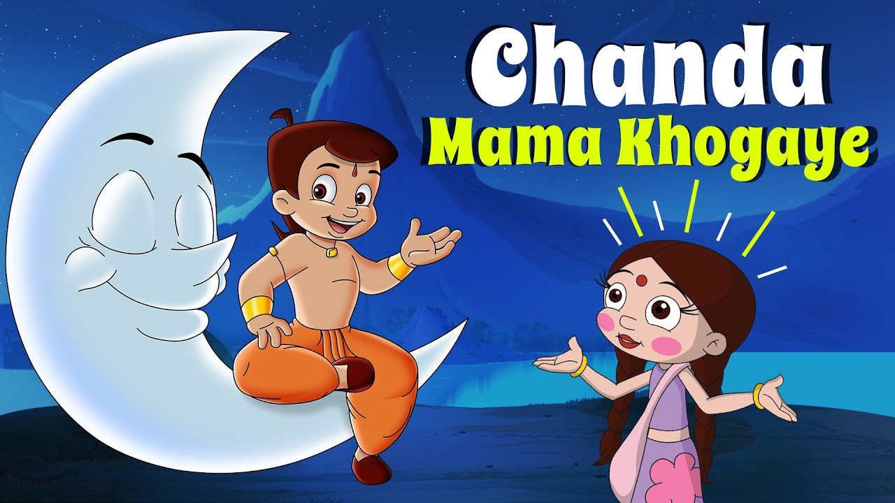 Chhota Bheem - Chanda Mama Khogaye? | Hindi Cartoon for Kids