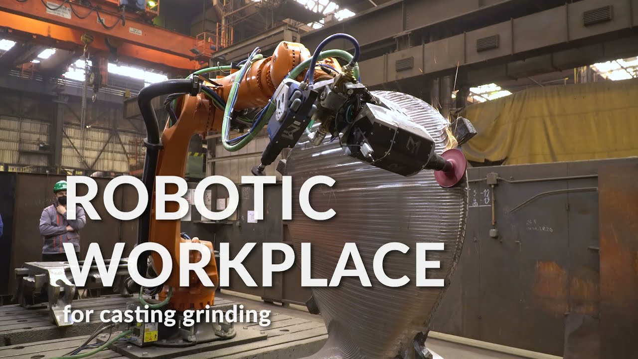 Robotic Workplace for Casting Grinding