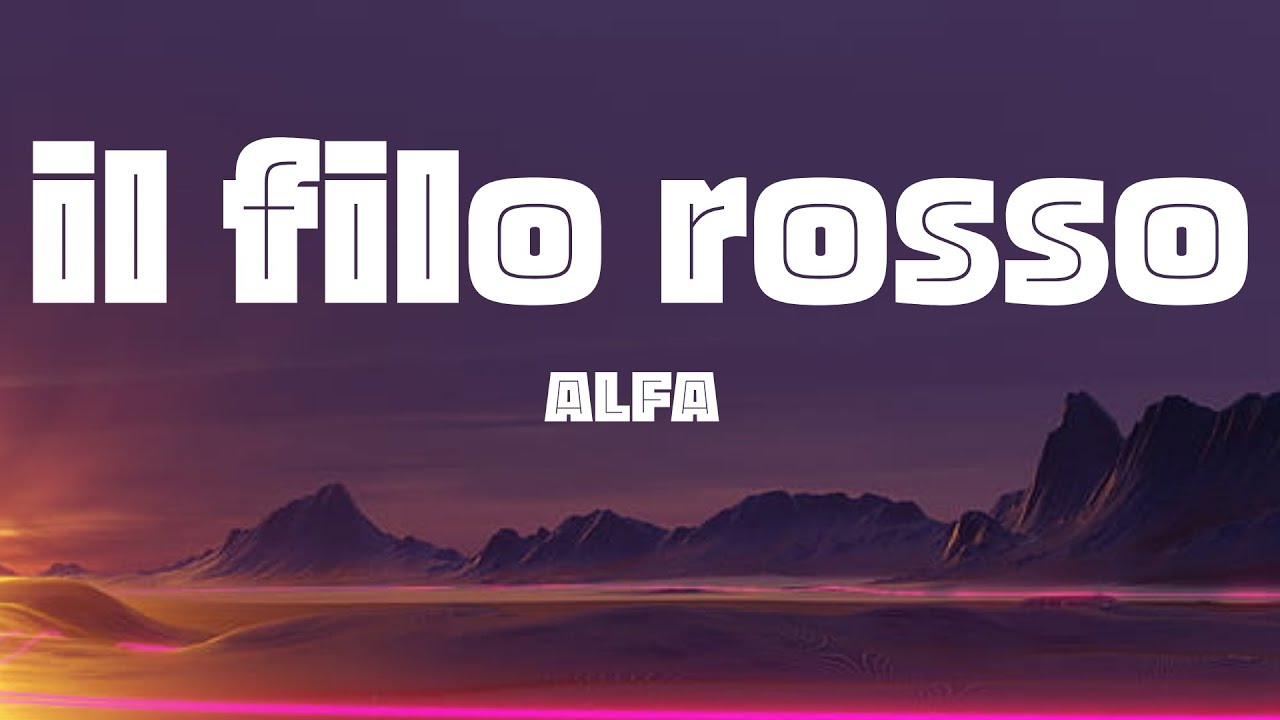 ALFA - il filo rosso