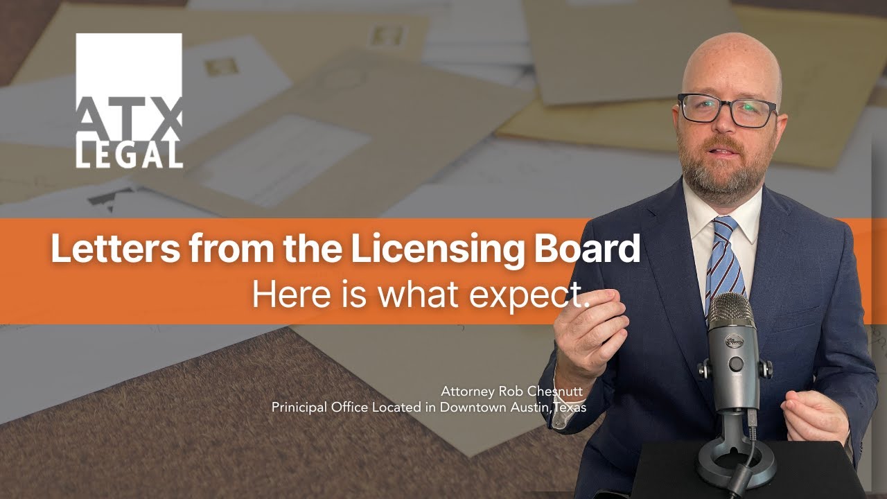 Received a Letter From a Medical Licensing Board? Here Is What Happens Next