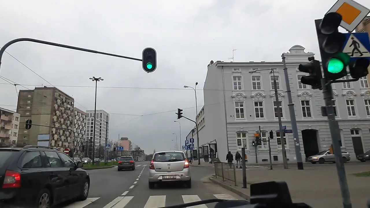 Poland - Driving - A ride from Zielony Rynek to Nowa Gorna (No Music, No Talking) December 2025