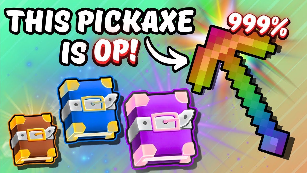 We Got The GOD PICKAXE! [Pixel Prisons]