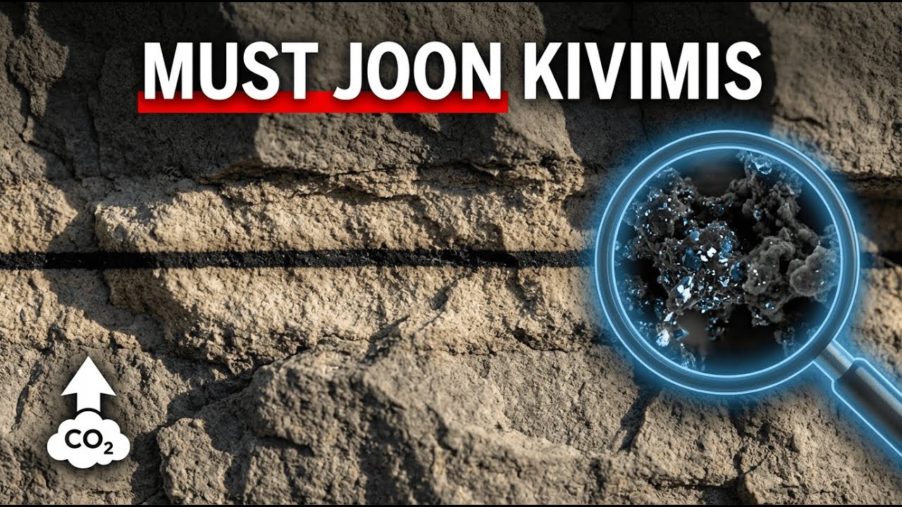 Karbooni kiht: Kuidas tsivilisatsioon jätab "musta joone" kivimisse | Geoloogiline tõend