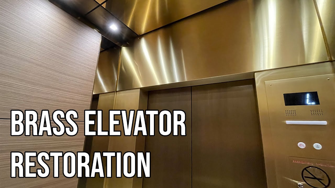 Brass Elevator Restoration