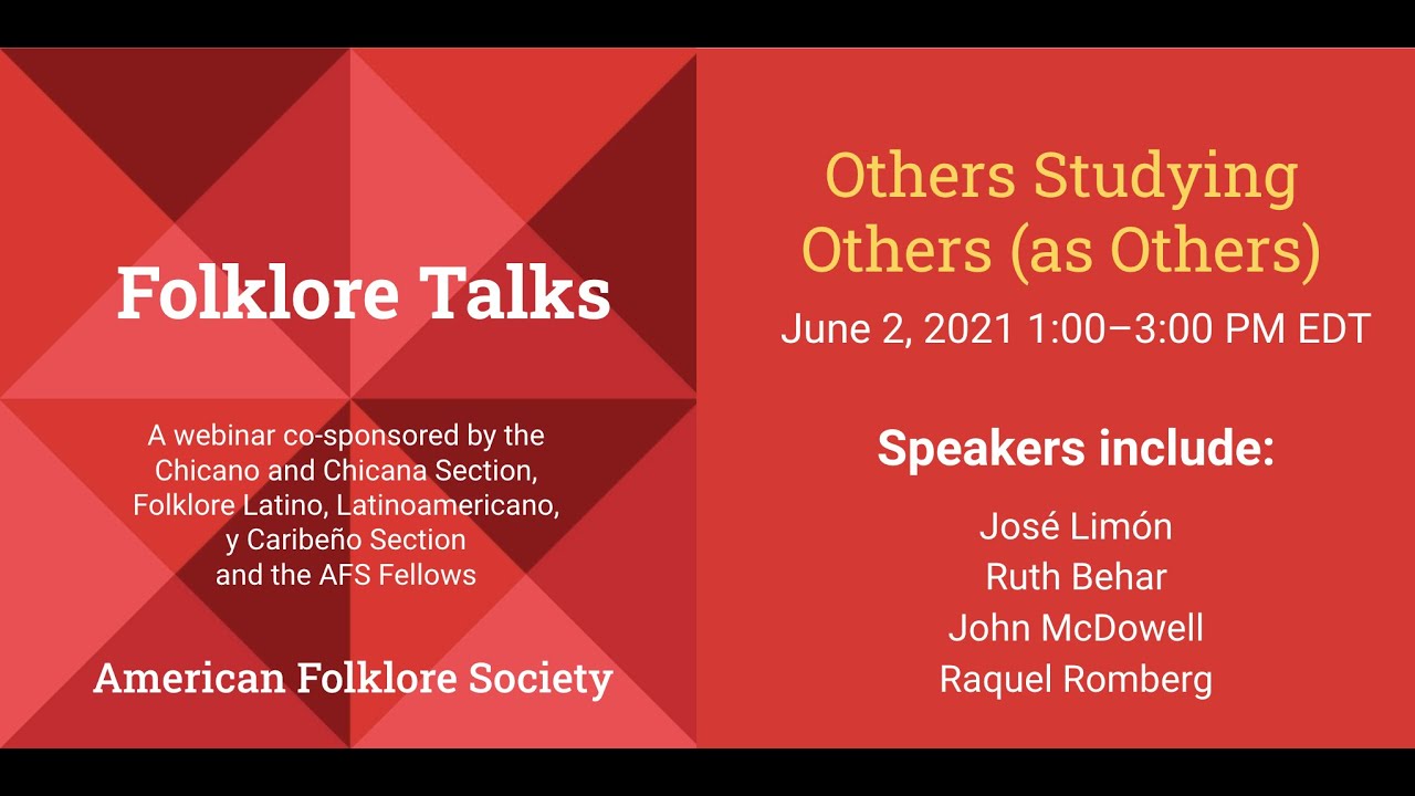Folklore Talks: Others Studying Others (as Others)