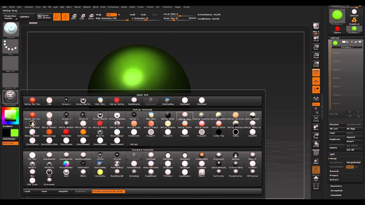 How to Paint in Zbrush (Beginners)