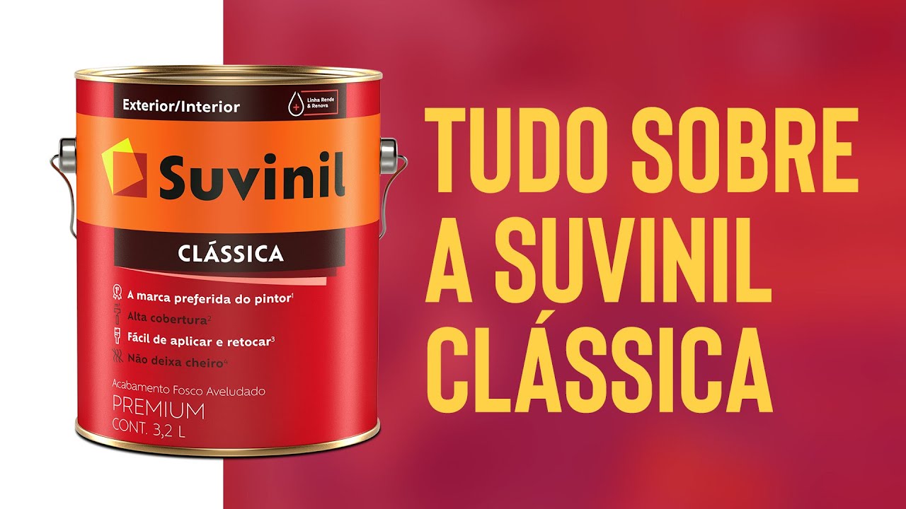 Tudo sobre a Suvinil Cl&aacute;ssica - TeccTintas