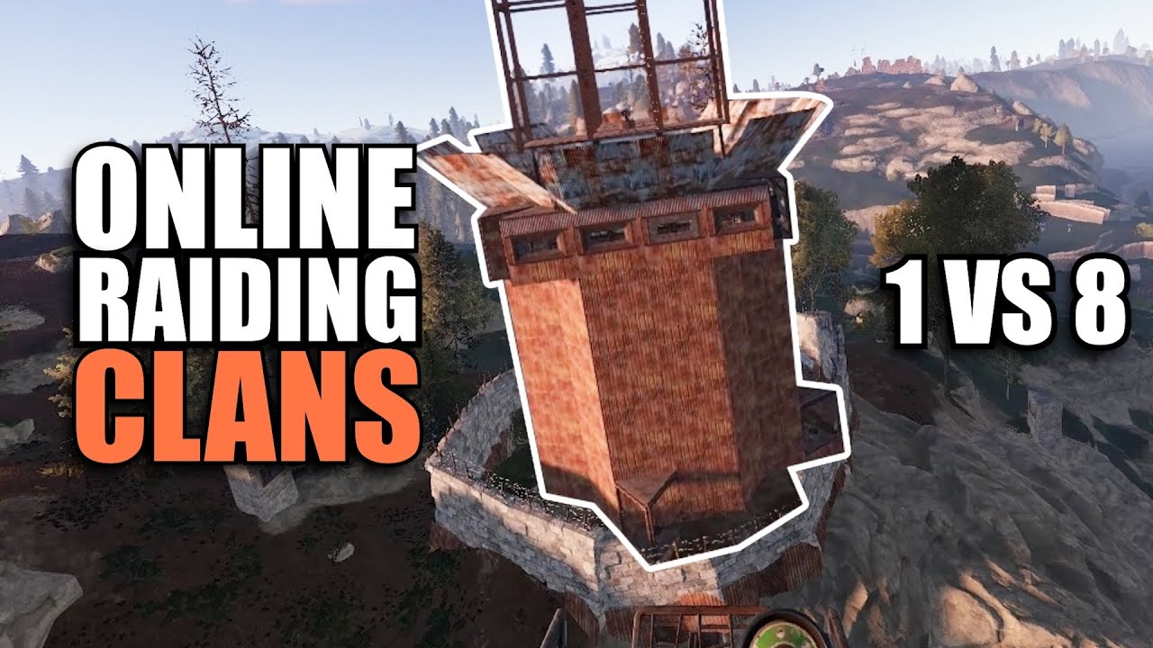 ONLINE RAIDING 2 CLANS | Rust Solo Survival (6 of 6)