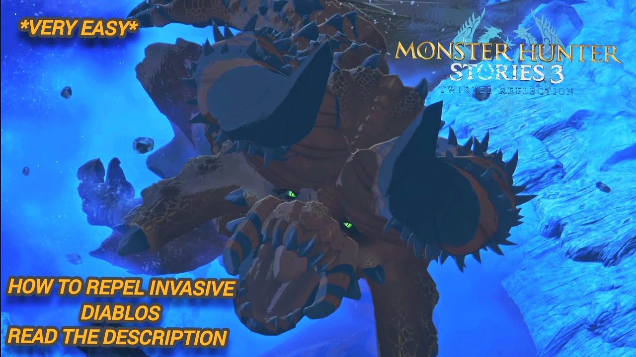 Monster Hunter Stories 3 Twisted Reflection: How to Repel Invasive Diablos #mhs3 