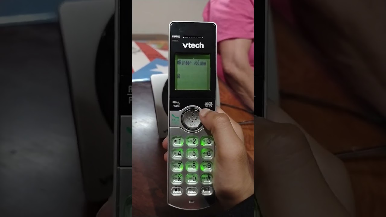 my V-Tech phone