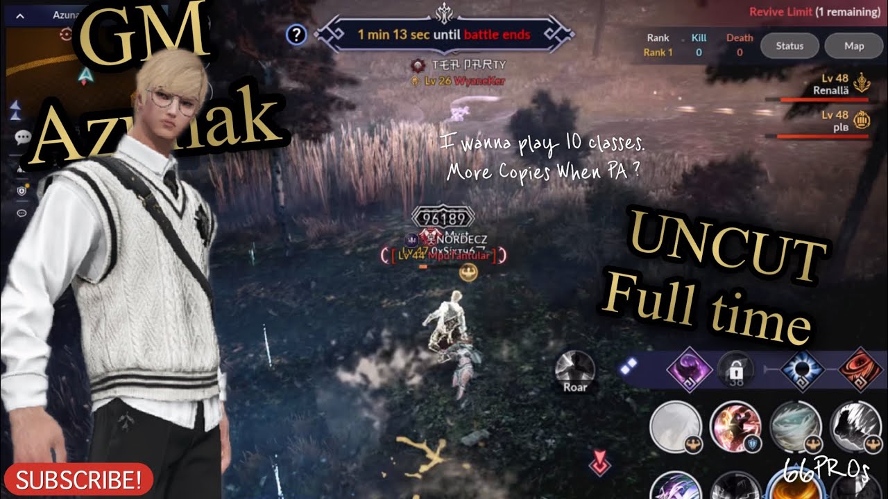Black Desert Mobile 👊🏼Grandmaster👊🏼Azunak, Uncut Version, More Copies Plz, I wanna play more, GG🤣