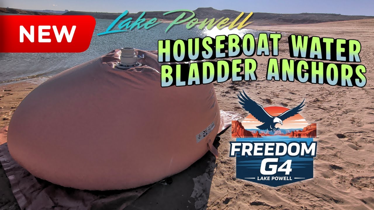 New Gen4 Water Bladder Anchors for 2026 - 5k lbs, 7.k lbs, 10k lbs