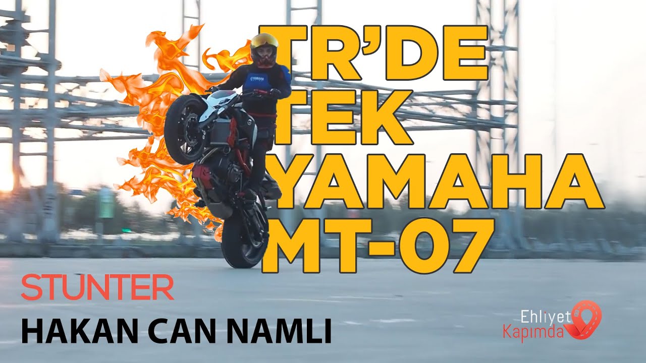 Türkiye'nin en modifiyeli Motoru! | YAMAHA MT-07 STUNT  @HakanCanNamlı