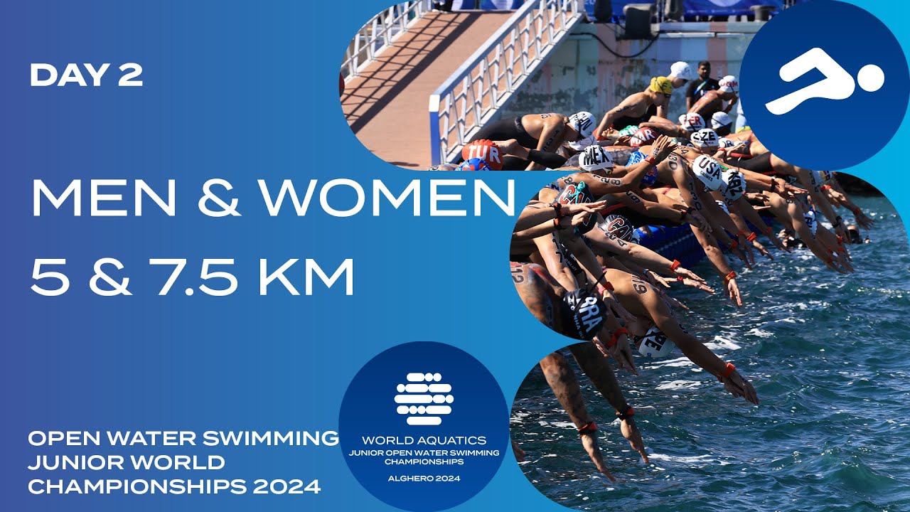 Men & Women - 5 km & 7.5 km | World Aquatics Open Water Swimming Junior World Championships 2024