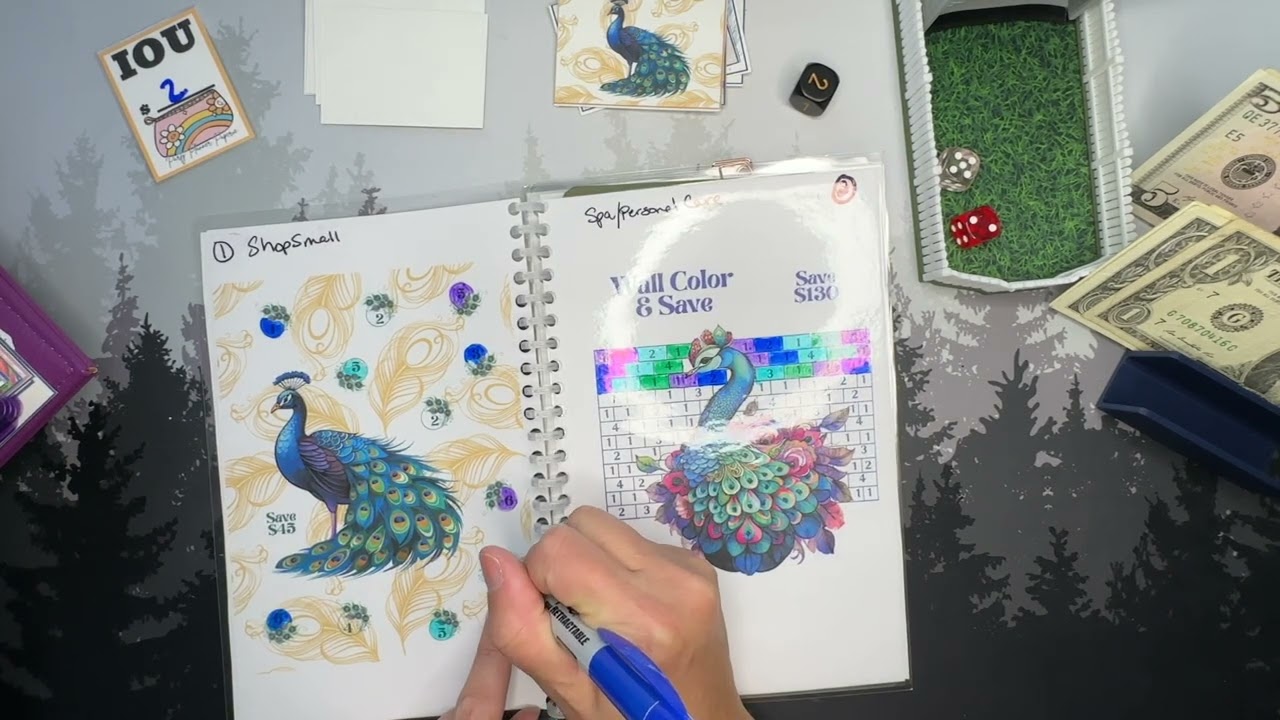 Peacock Challenge || Tinies