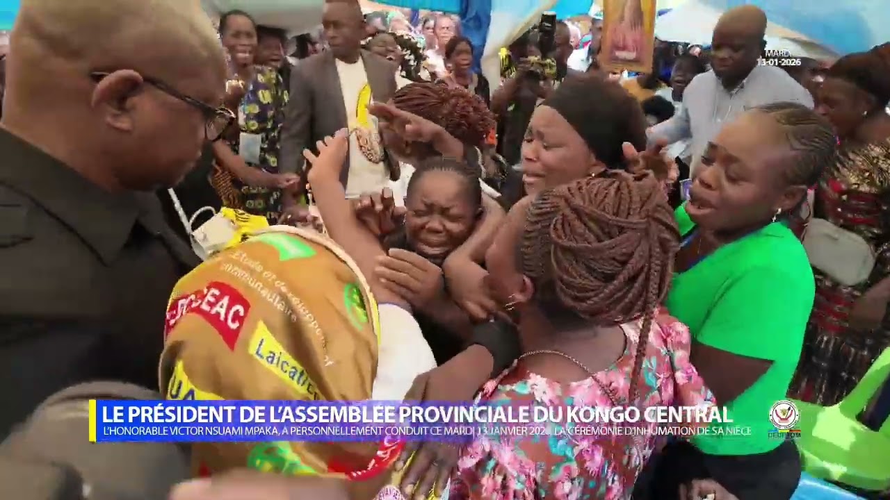 Kongo Central : Victor Nsuami Mpaka conduit le dernier hommage à sa nièce Solange Phanzu 