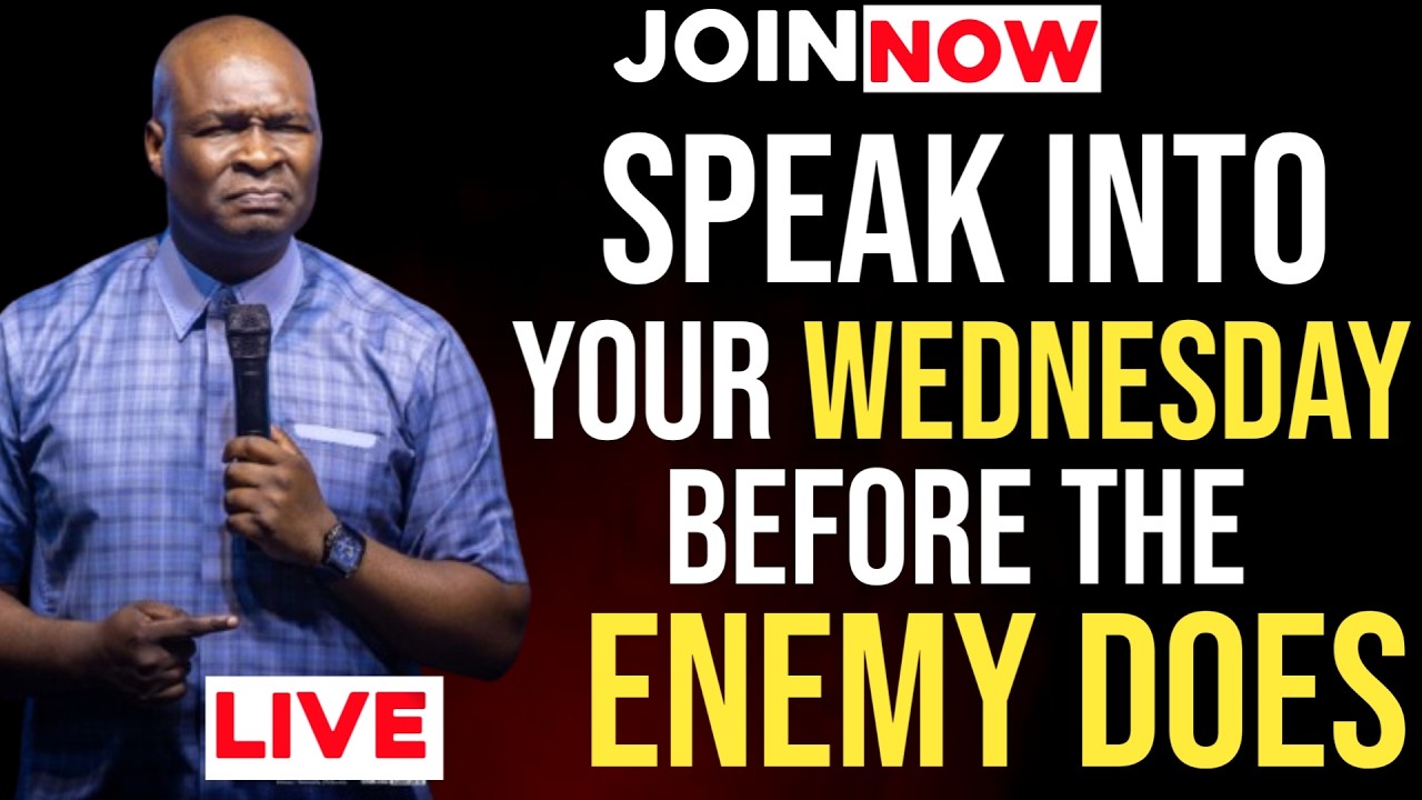 [Wednesday 18th February,2026]SPEAK INTO YOUR WEDNESDAY BEFORE THE ENEMY DOES -Apostle Joshua Selman