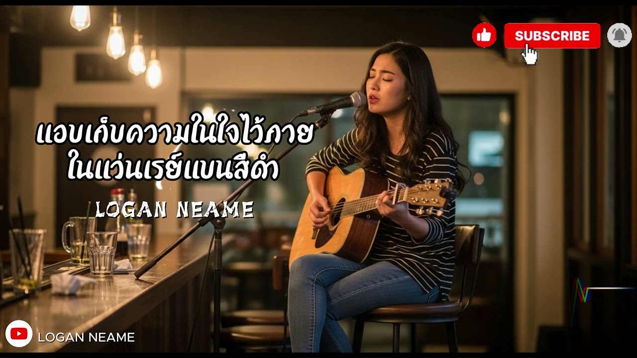 แอบเก็บความในใจไว้ภายในแว่นเรย์แบนสีดำ  | Logan neam 2026