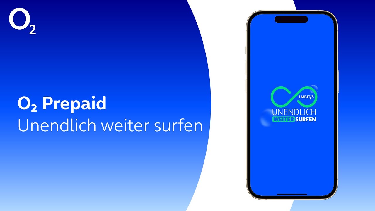 Mit o2 Prepaid unendlich weitersurfen mit 1 Mbit/s