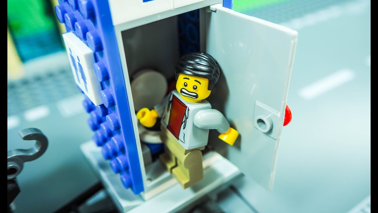 Lego Bank Robbery (Stop motion animation)