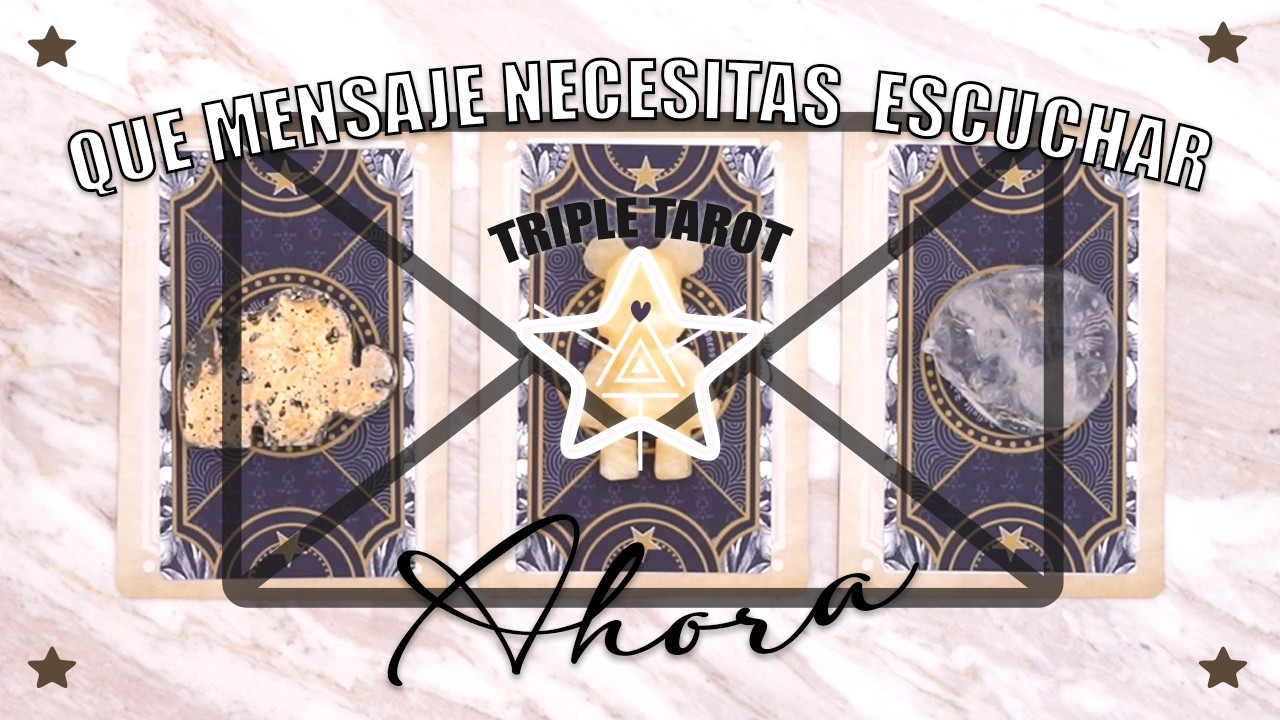 Qué mensaje necesitas escuchar ahora? 💌✨🧿Tarot interactivo atemporal