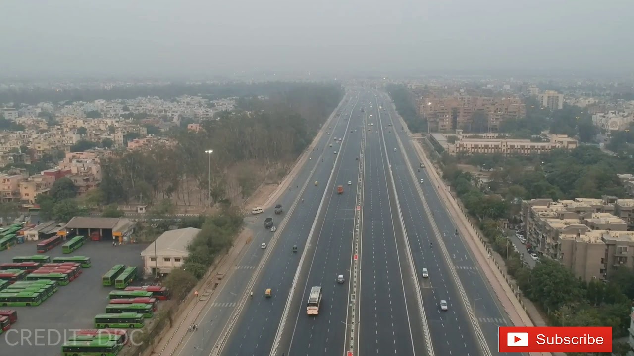 Delhi Meerut Expressway - Drone Shot // One Day Traveller