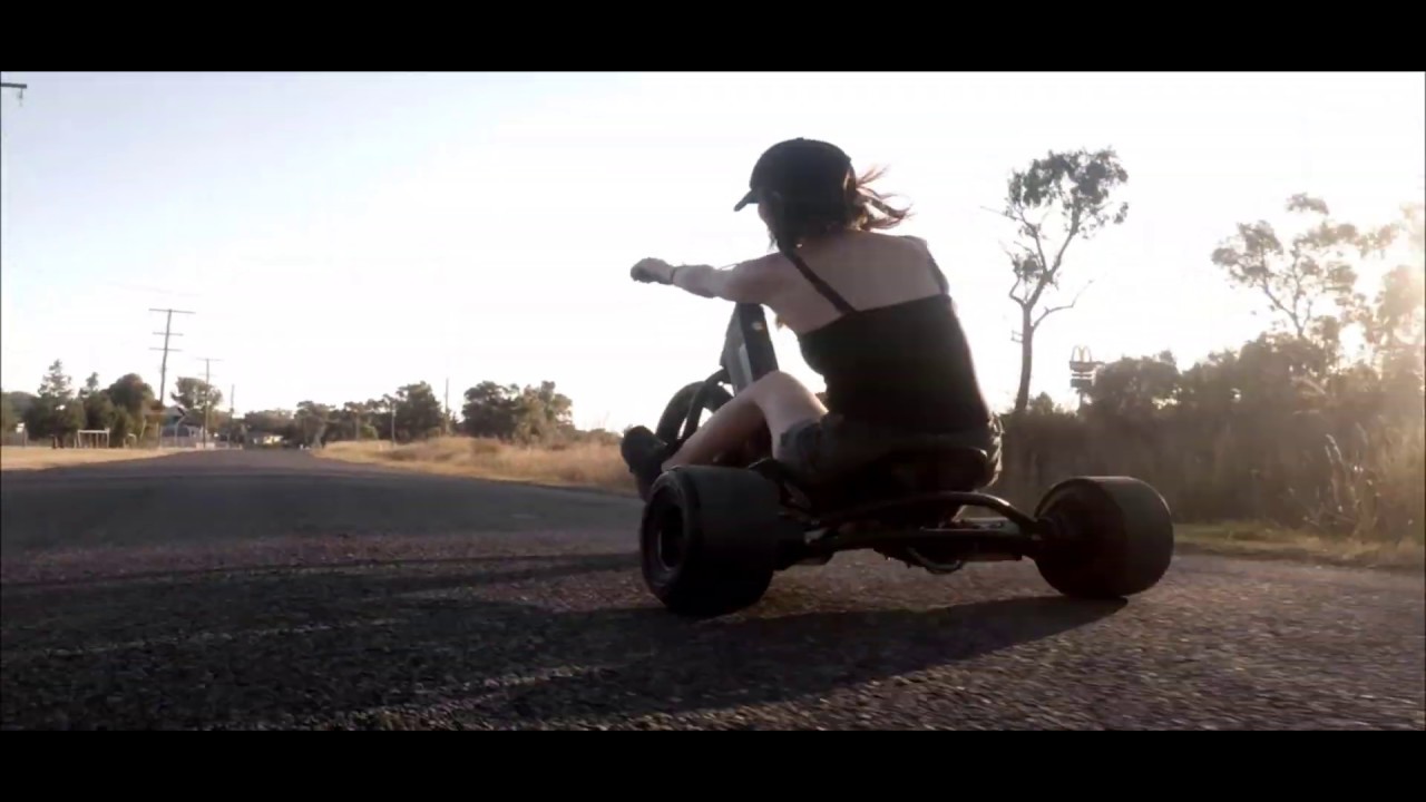 Electric Drift Trike FUN!! The FiiK Drifter - SHE LOVES IT!!