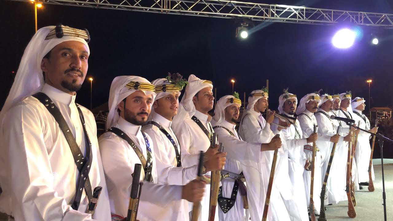 مشاركة فرقة بني يوسف في مهرجان ولي العهد للهجن بالطائف 1440هـ